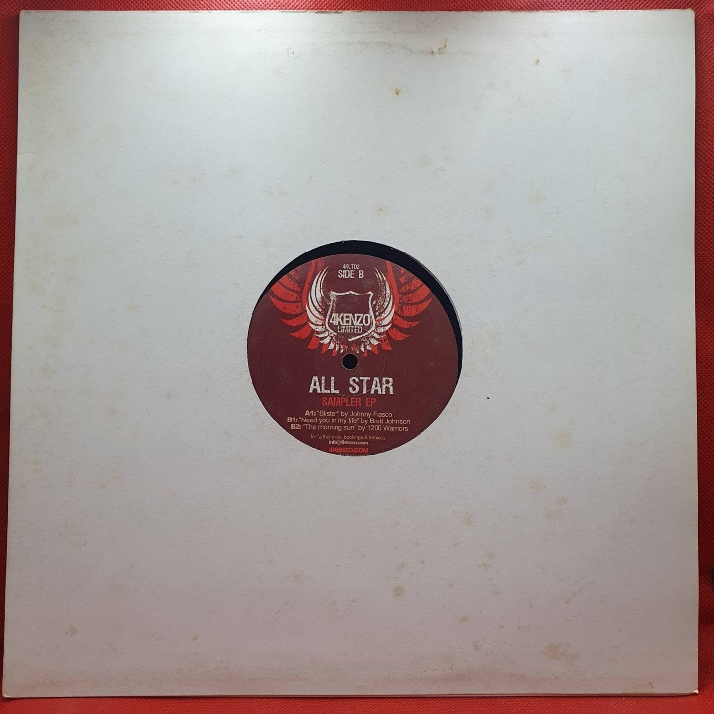 Various ‎– All Star Sampler EP - Vinyl Store Online