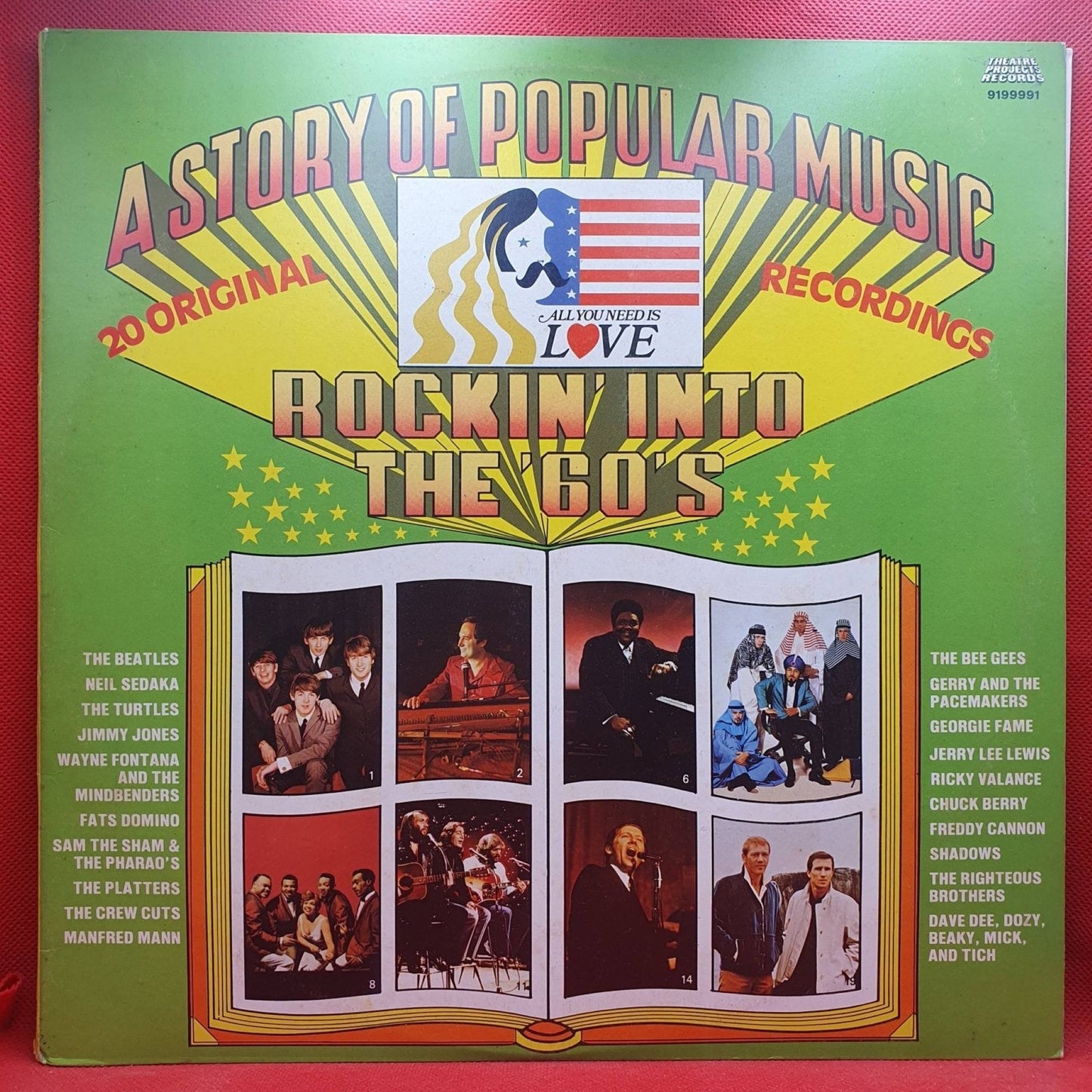 Various ‎– All You Need Is Love: Rockin' Into The '60's - Vinyl Store Online