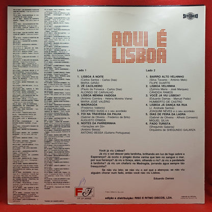 Various ‎– Aqui É Lisboa - Vinyl Store Online