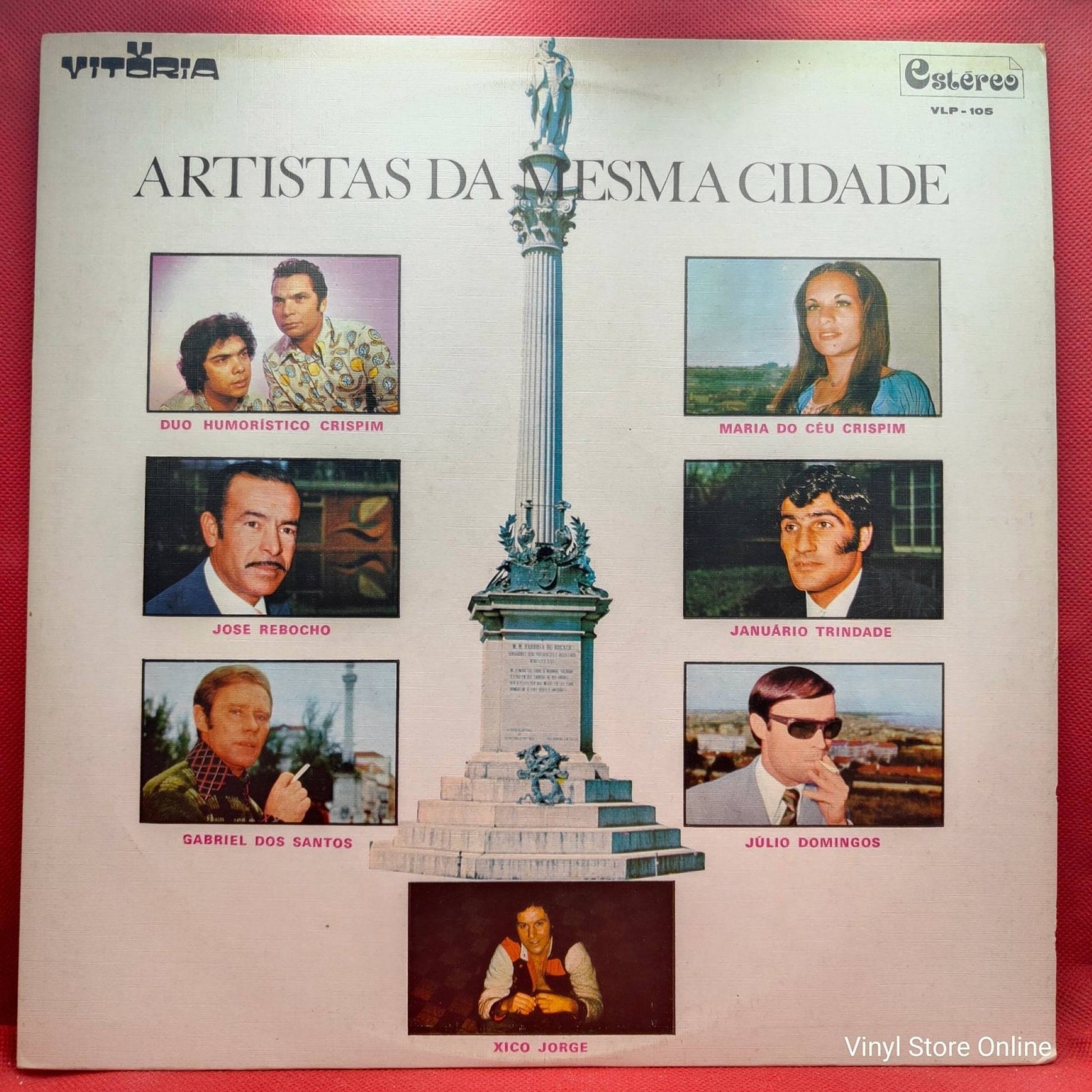 Various ‎– Artistas Da Mesma Cidade - Vinyl Store Online