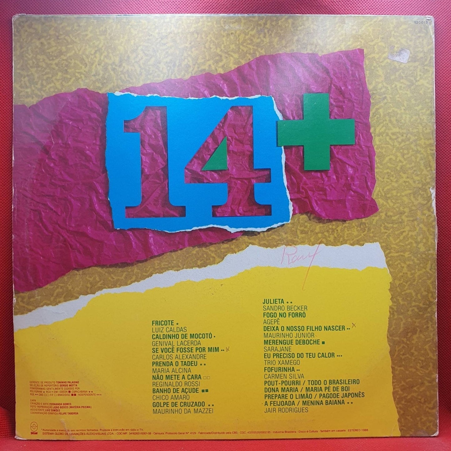Various ‎– As 14 Mais Populares - Vinyl Store Online