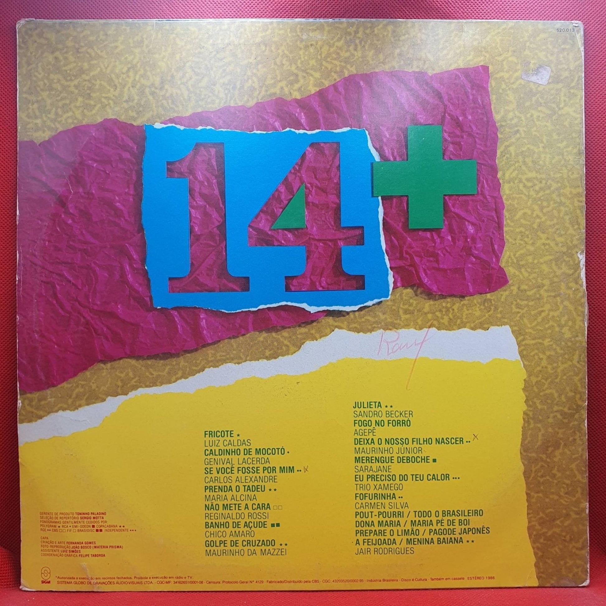Various ‎– As 14 Mais Populares - Vinyl Store Online