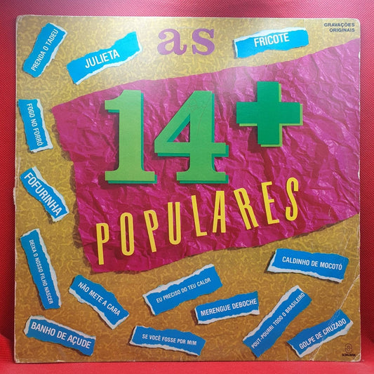 Various ‎– As 14 Mais Populares - Vinyl Store Online