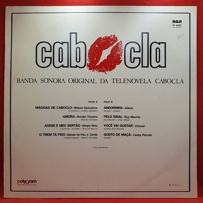 Various ‎– Banda Sonora Original Da Telenovela Cabocla - Vinyl Store Online
