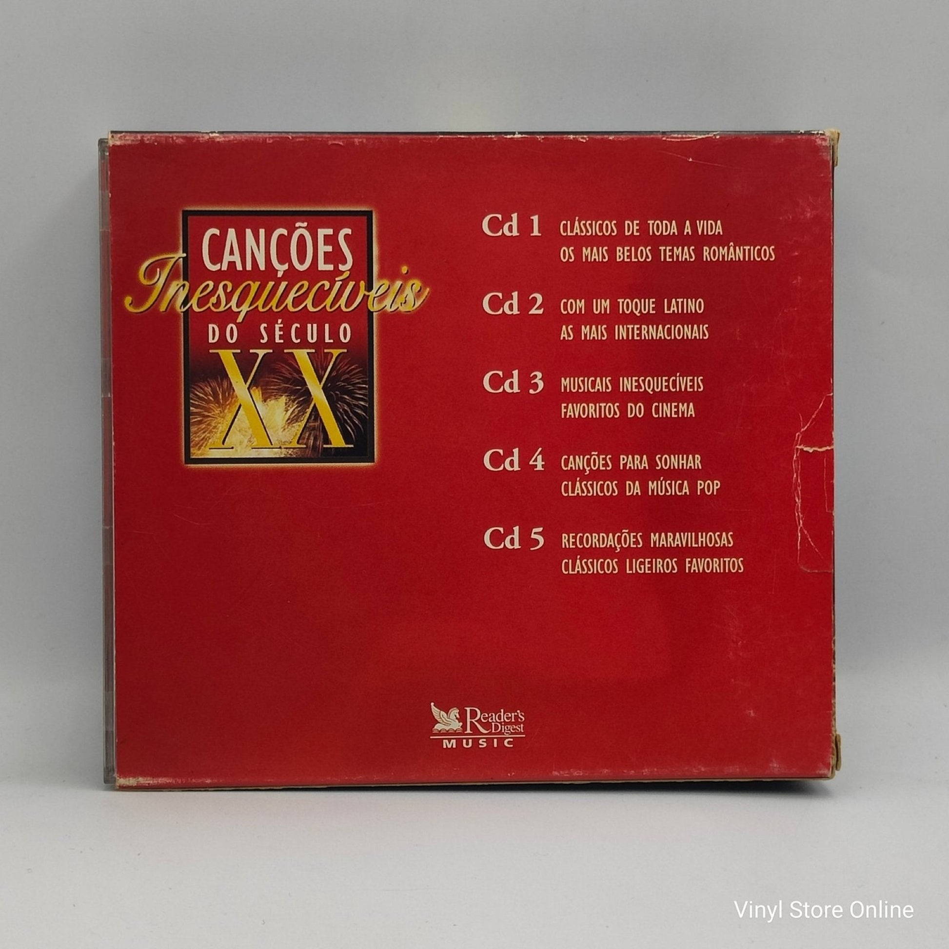 Various ‎– Canções Inesqueciveis Do Século XX - Vinyl Store Online