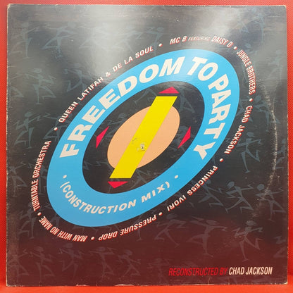 Various / CJ's Revenge ‎– Freedom To Party (Construction Mix) / Mellow Madness - Vinyl Store Online