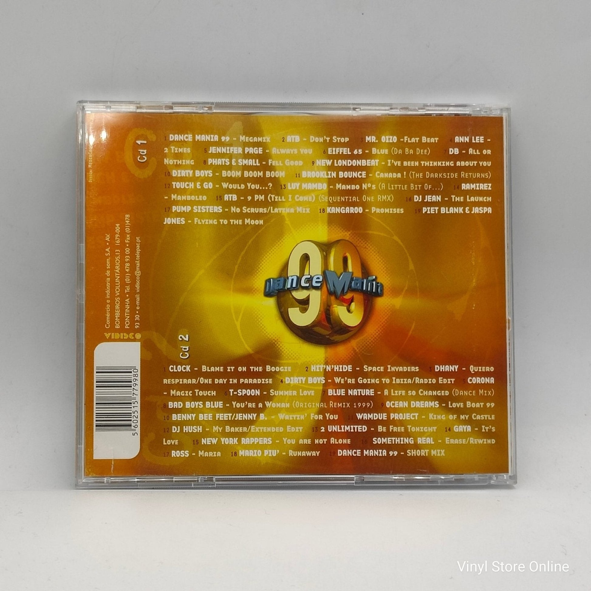 Various ‎– Dance Mania 99 - Vinyl Store Online