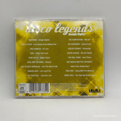 Various ‎– Disco Legends - Boogie Nights - Vinyl Store Online
