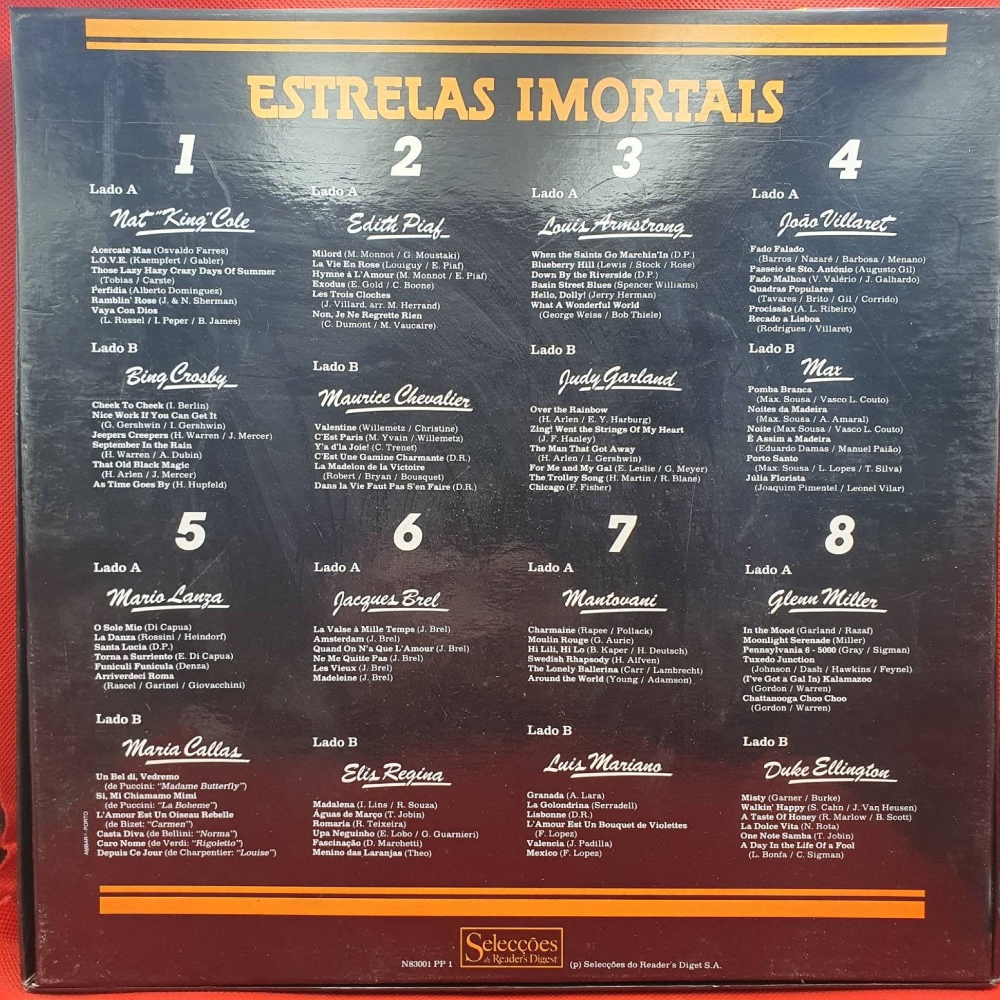 Various ‎– Estrelas Imortais - Vinyl Store Online
