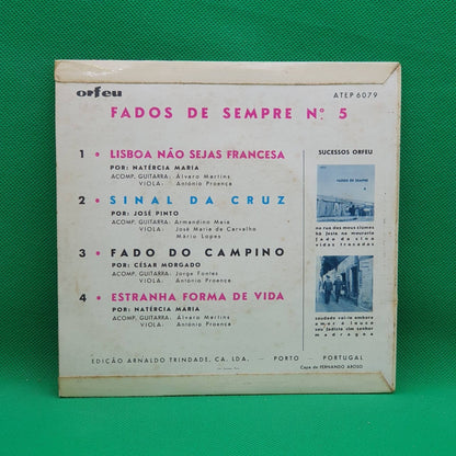 Various ‎– Fados De Sempre Nº 5 - Vinyl Store Online