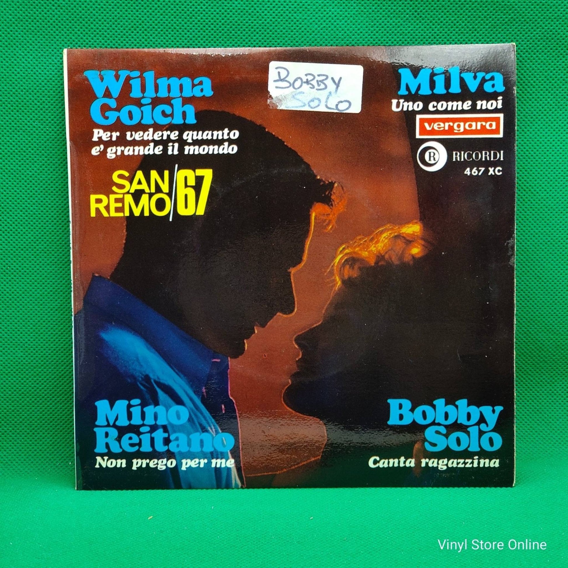 Various ‎– Festival San Remo 1967 - Vinyl Store Online