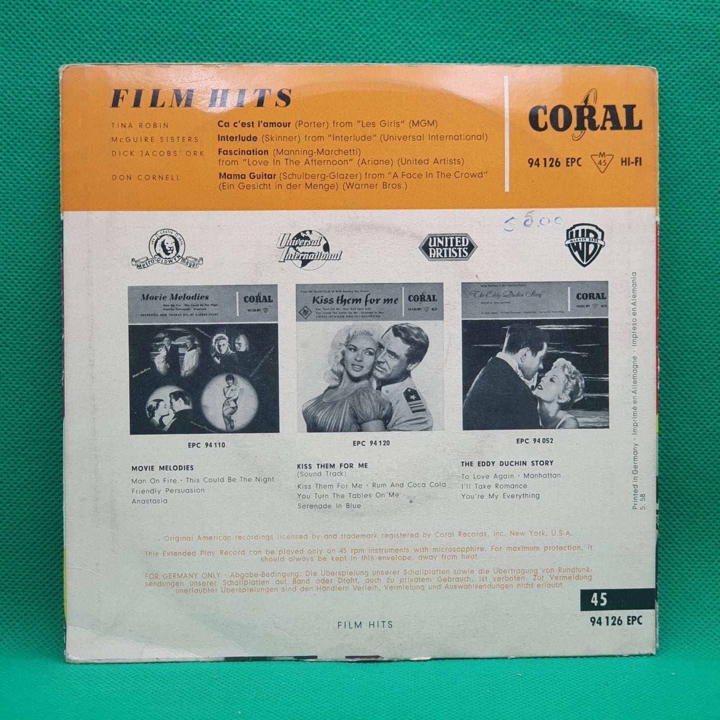 Various ‎– Film Hits - Vinyl Store Online