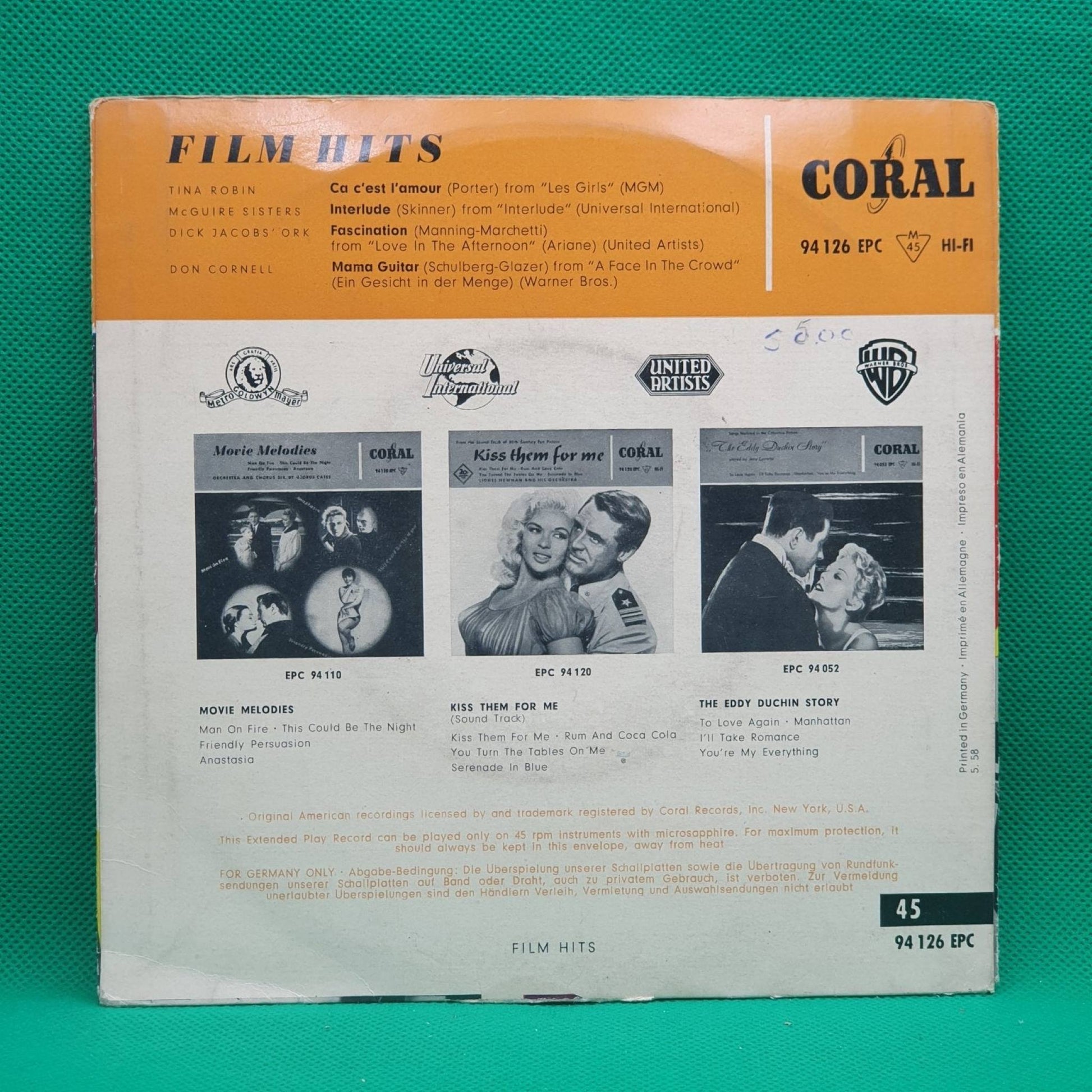 Various ‎– Film Hits - Vinyl Store Online