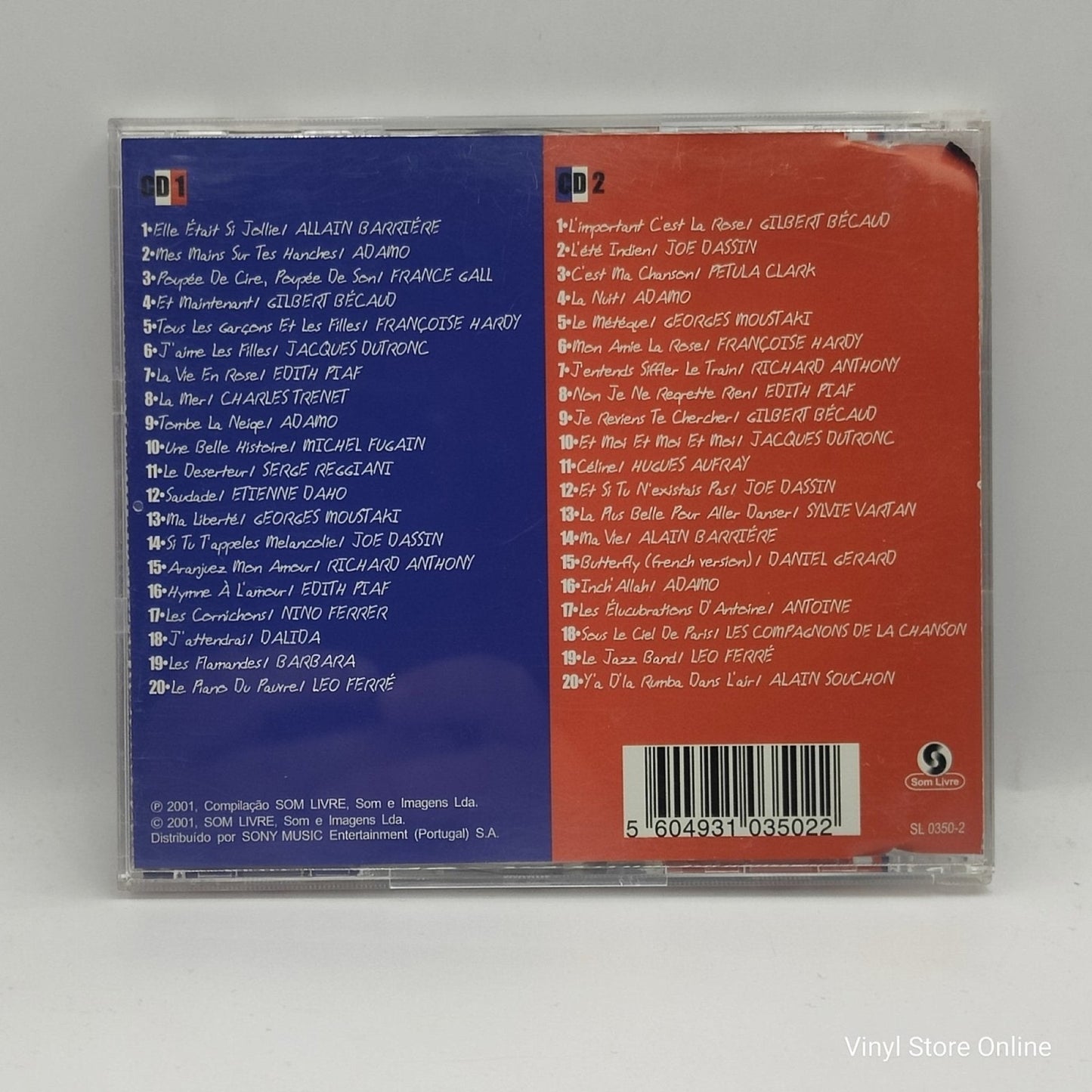 Various ‎– France Je T'Aime - Vinyl Store Online