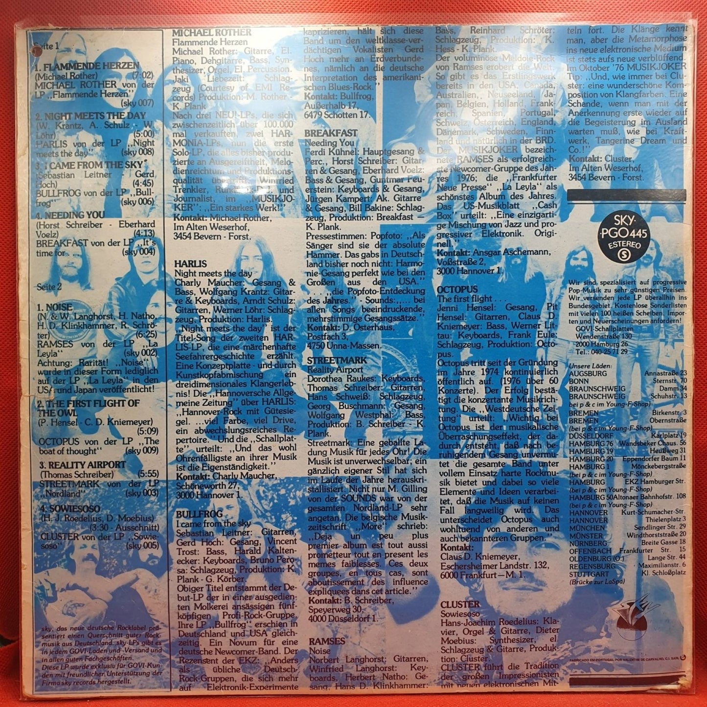Various ‎– German Rock Scene Vol. I - Vinyl Store Online