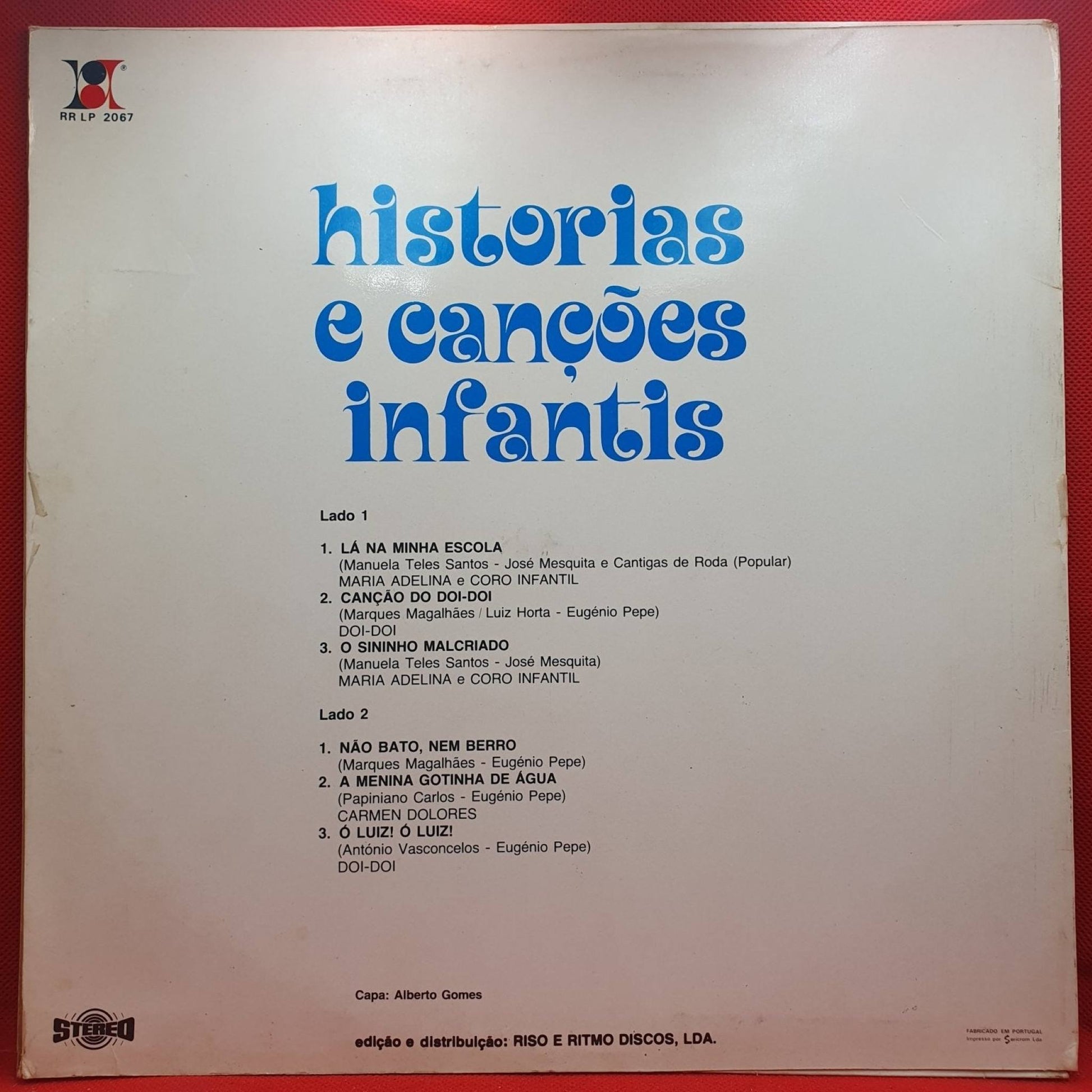 Various ‎– Histórias E Canções Infantis - Vinyl Store Online