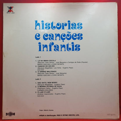 Various ‎– Histórias E Canções Infantis - Vinyl Store Online