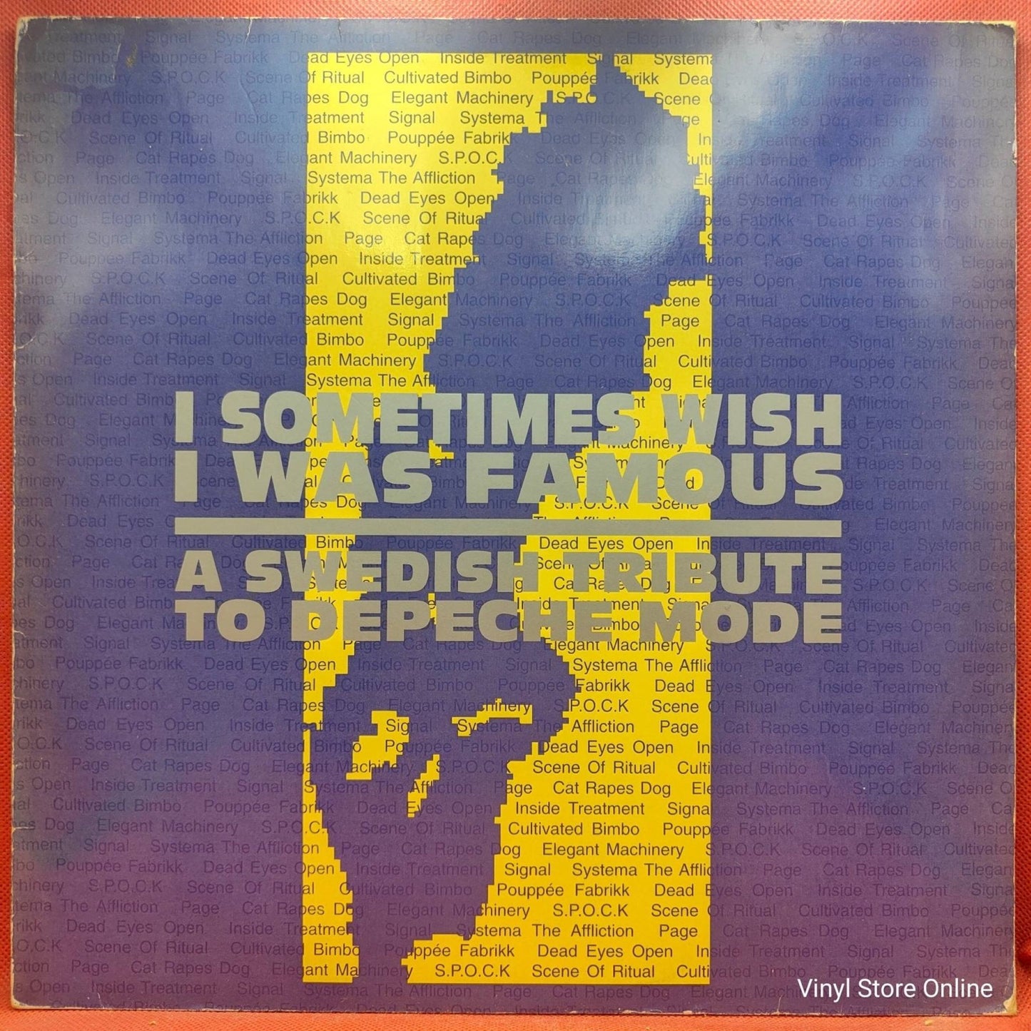 Various ‎– I Sometimes Wish I Was Famous - A Swedish Tribute To Depeche Mode - Vinyl Store Online