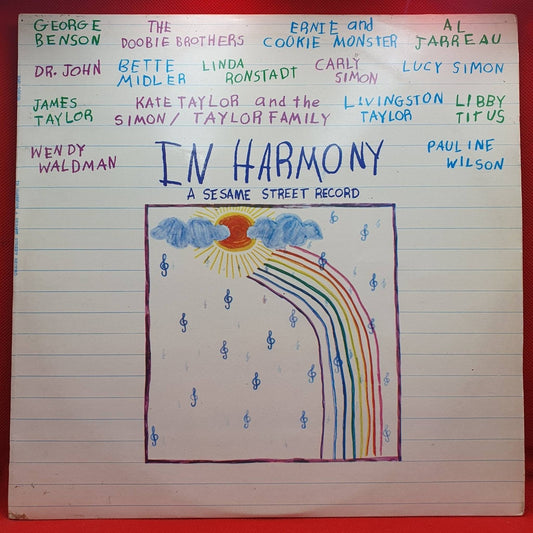 Various ‎– In Harmony - A Sesame Street Record - Vinyl Store Online