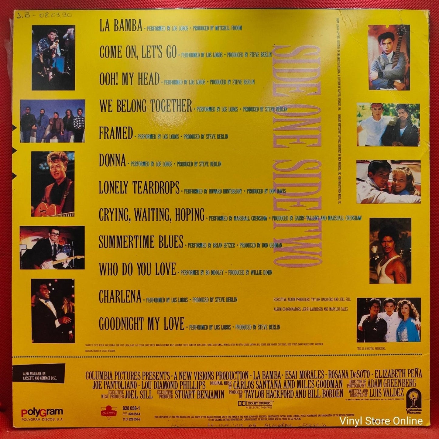 Various ‎– La Bamba (OST) - Vinyl Store Online