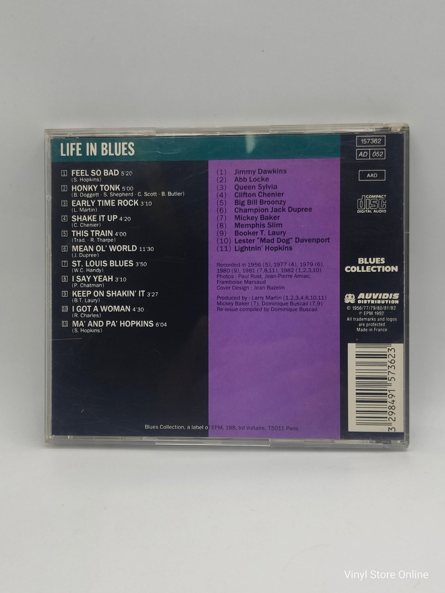 Various – Life In Blues - Vinyl Store Online