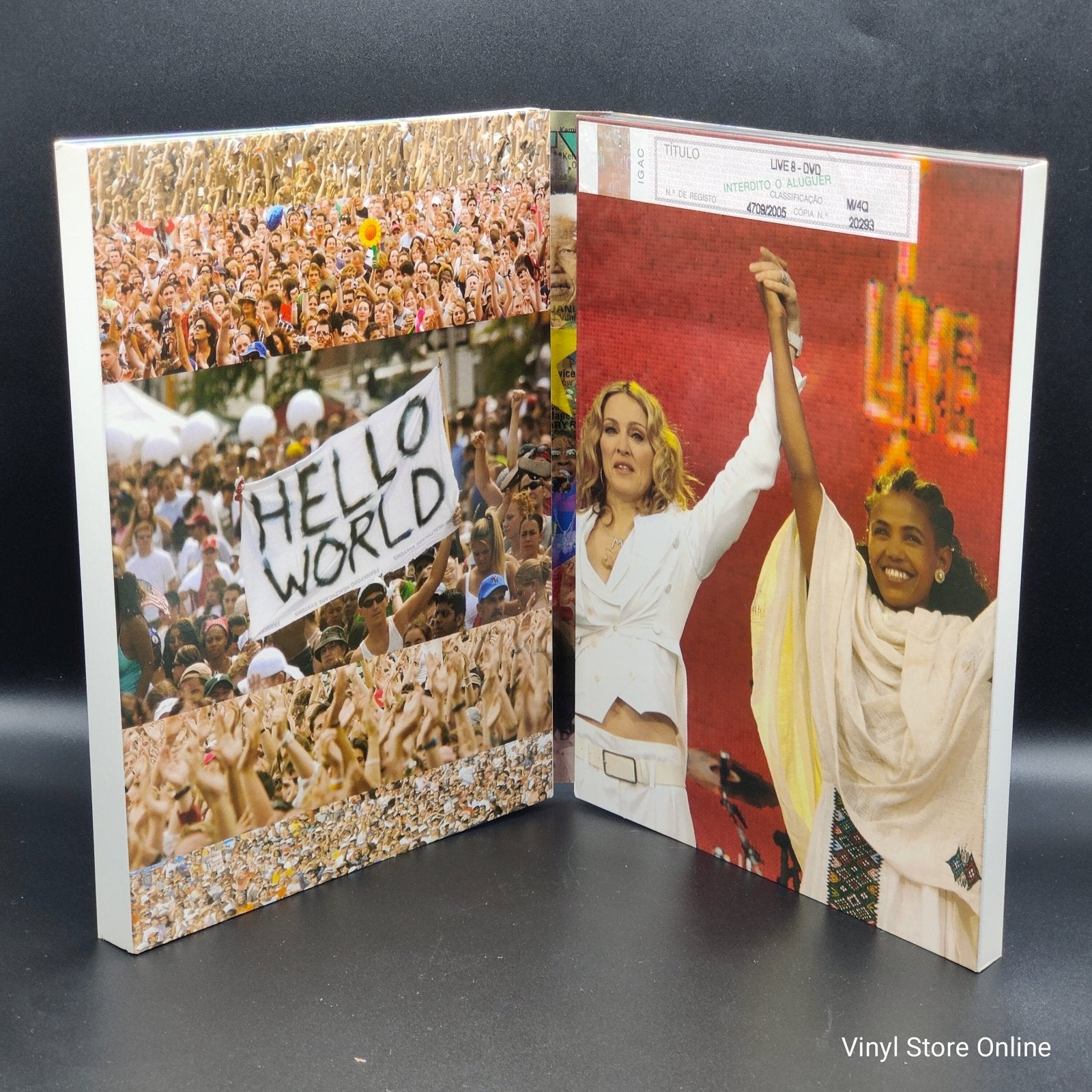 Various ‎– Live 8: One Day, One Concert, One World - Vinyl Store Online