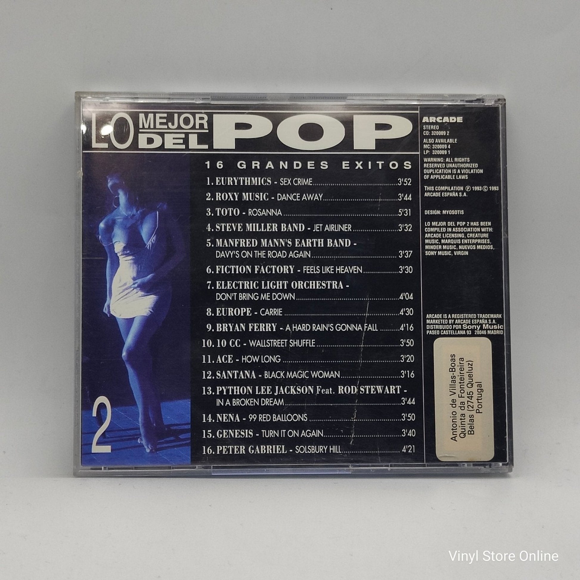 Various ‎– Lo Mejor del Pop 2 - Vinyl Store Online