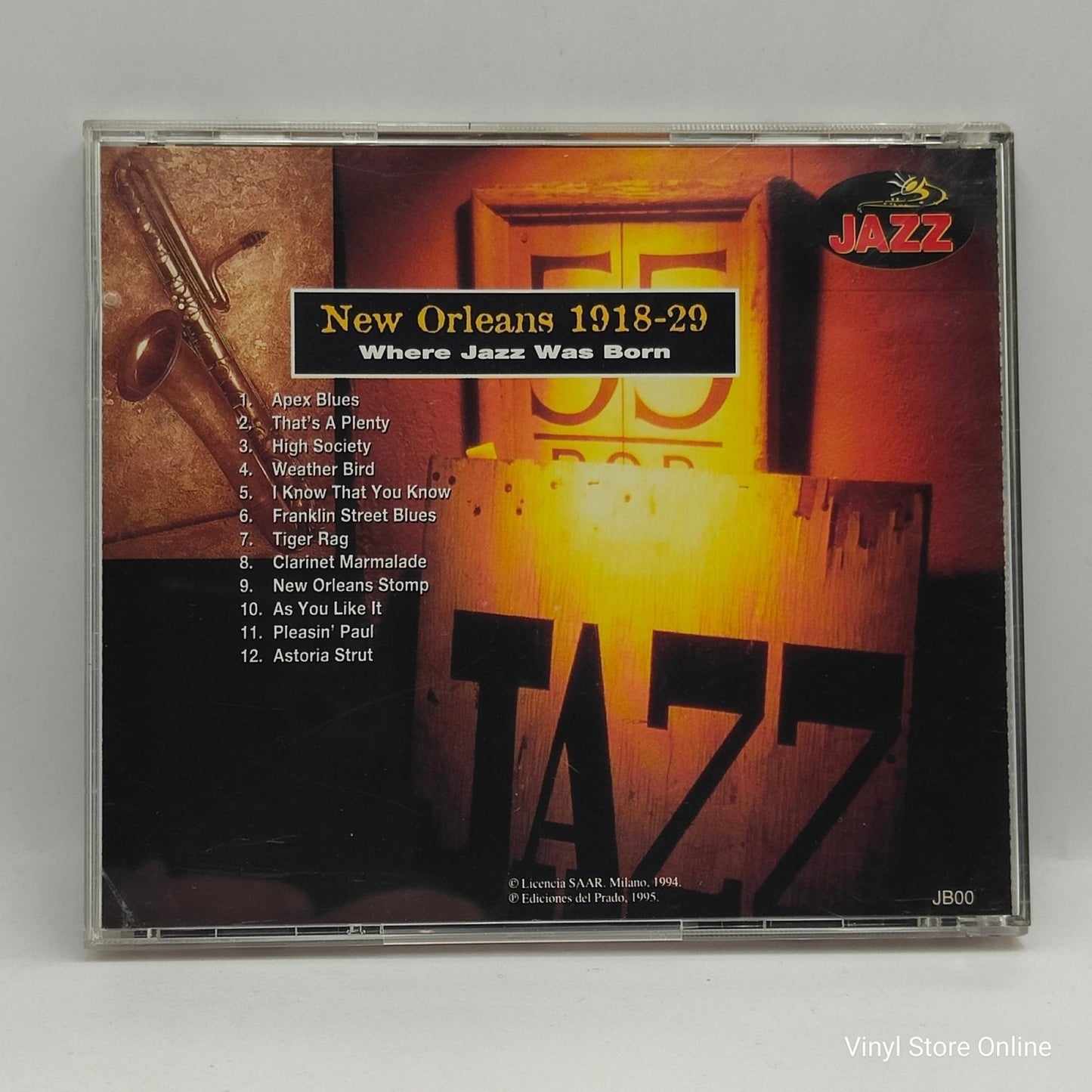 Various ‎– New Orleans 1918 - 29, Where Jazz Was Born - Vinyl Store Online
