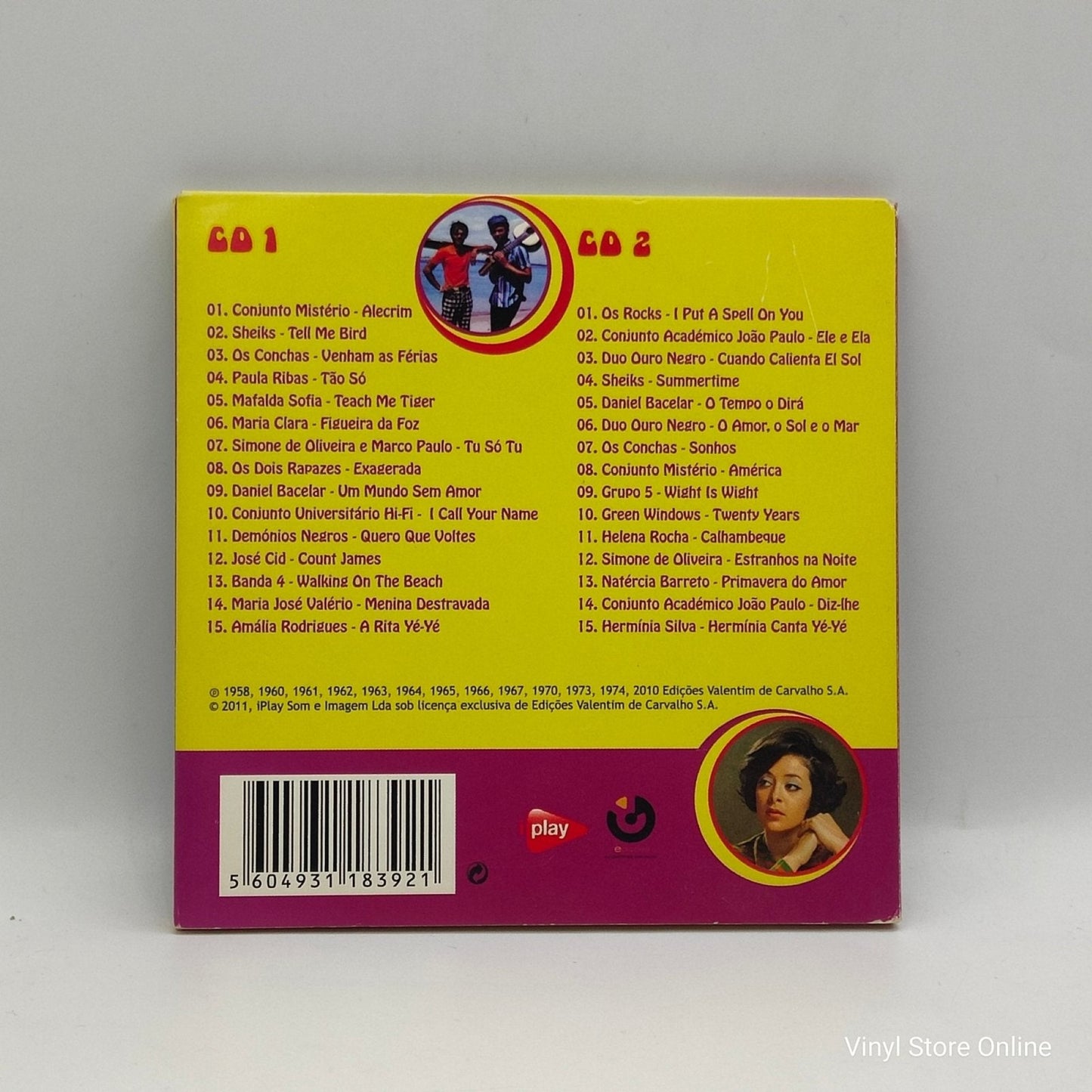 Various ‎– Óculos De Sol - Os Sucessos De Verão De 60 E 70 Vol 2 - Vinyl Store Online