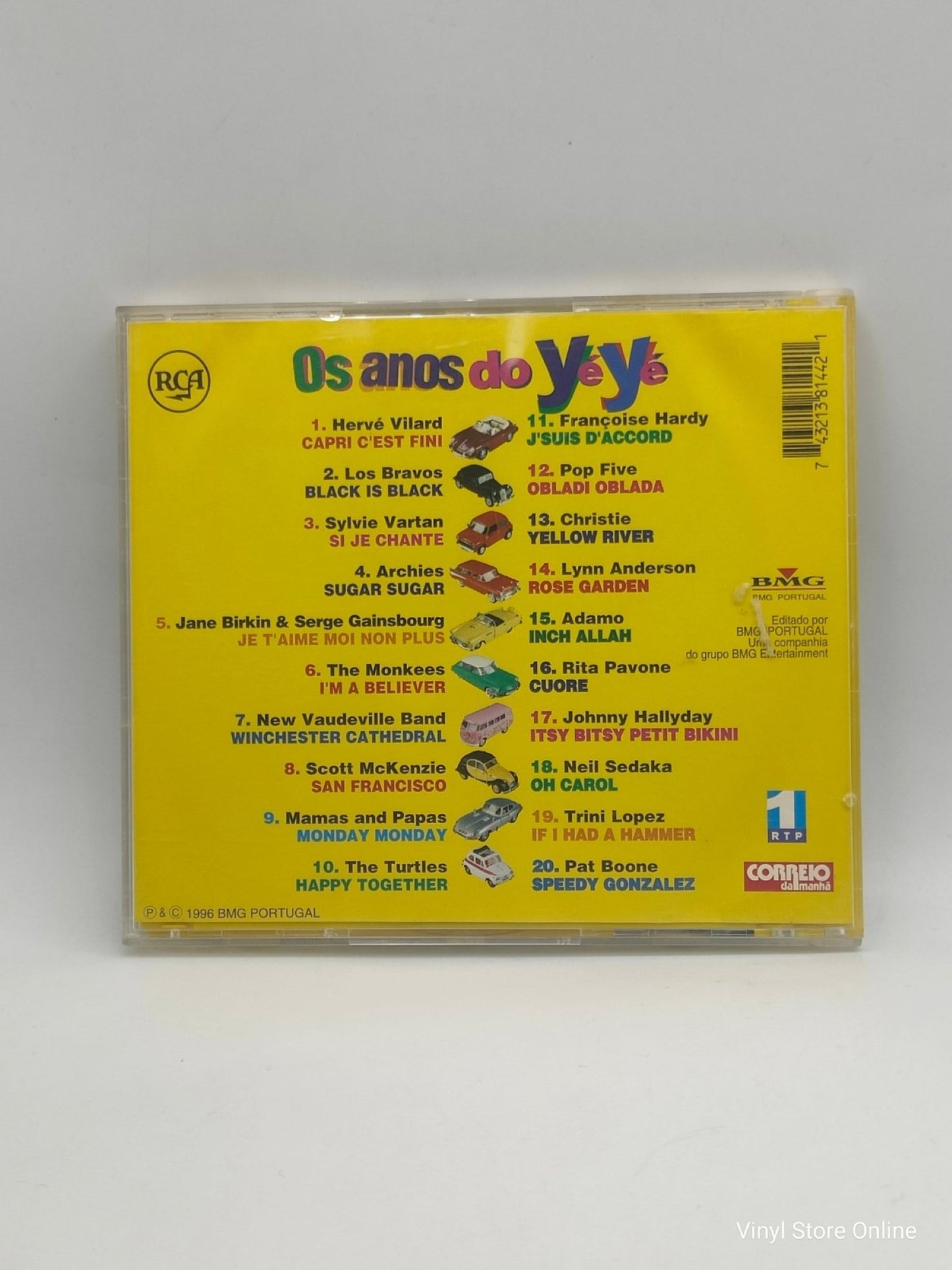 Various ‎– Os Anos Do Yé Yé - Vinyl Store Online