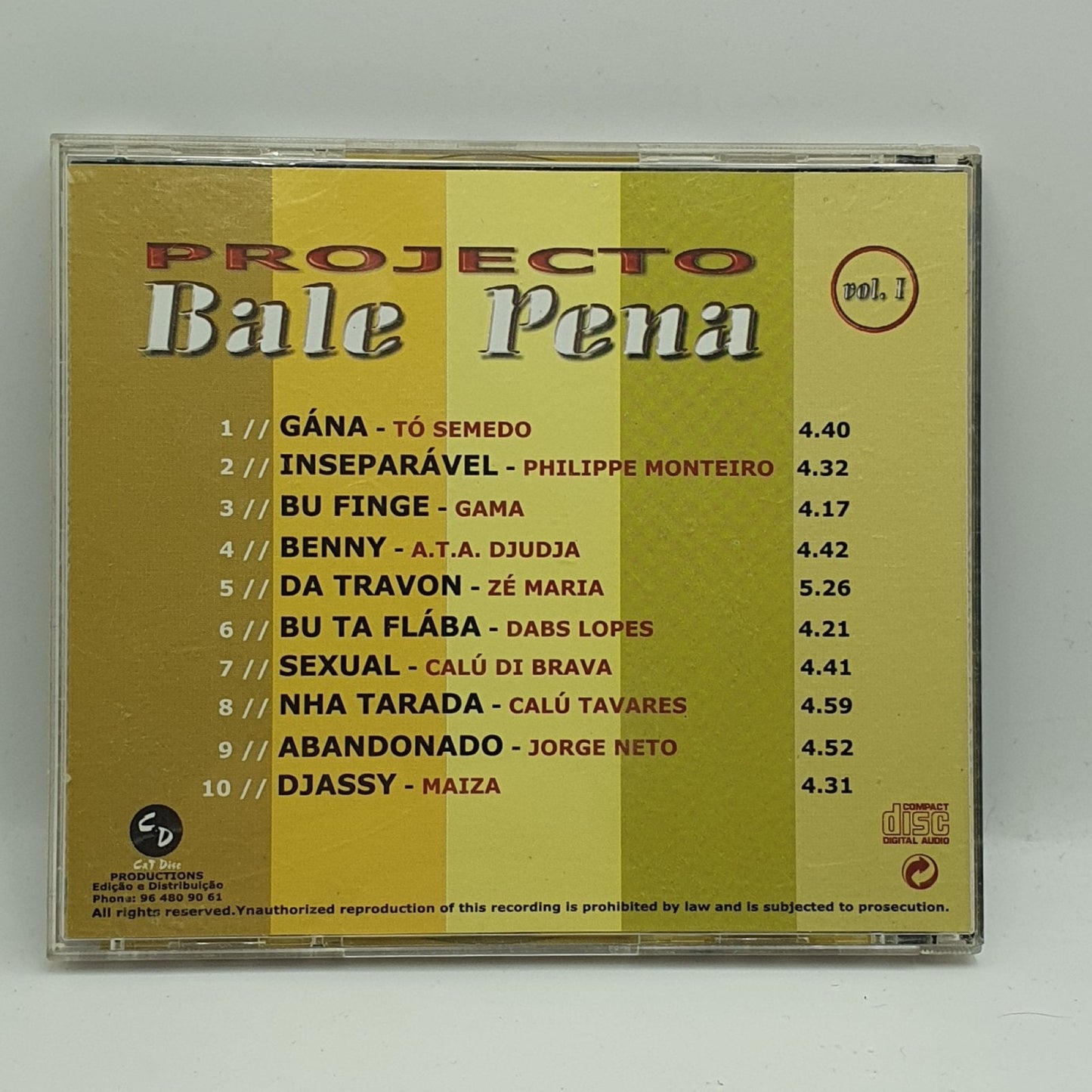 Various ‎– Projecto Bale Pena Vol.1 - Vinyl Store Online