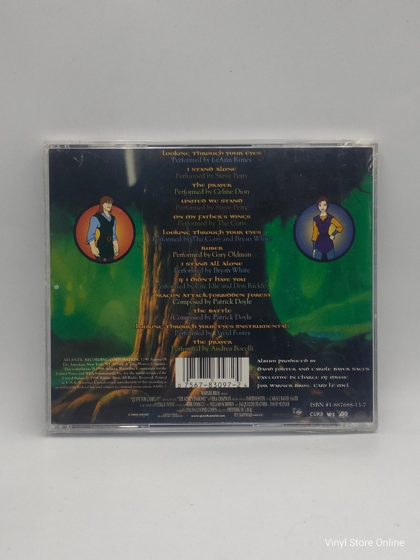Various ‎– Quest For Camelot (Music From The Motion Picture) - Vinyl Store Online