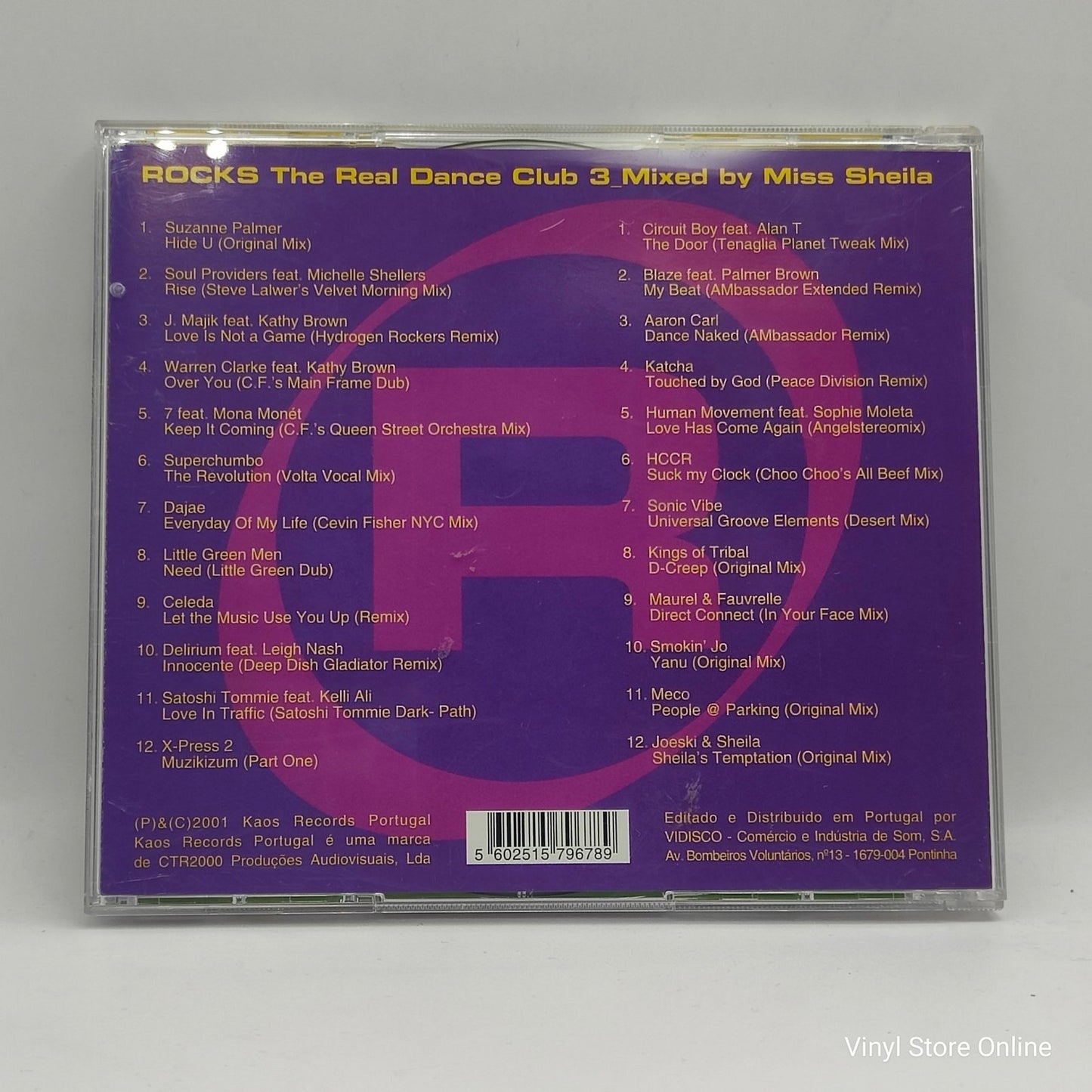 Various ‎– Rocks - The Real Dance Club 3 - Vinyl Store Online