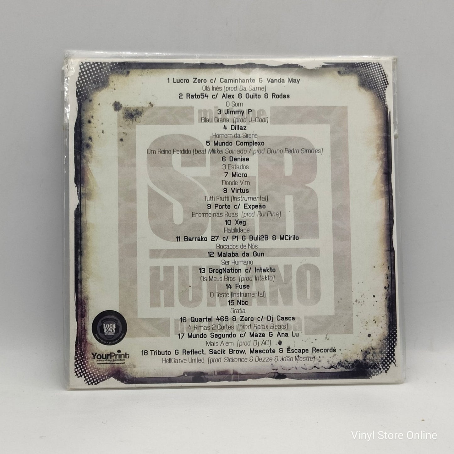 Various ‎– Ser Humano Por Uma Causa Vol.1 - Vinyl Store Online