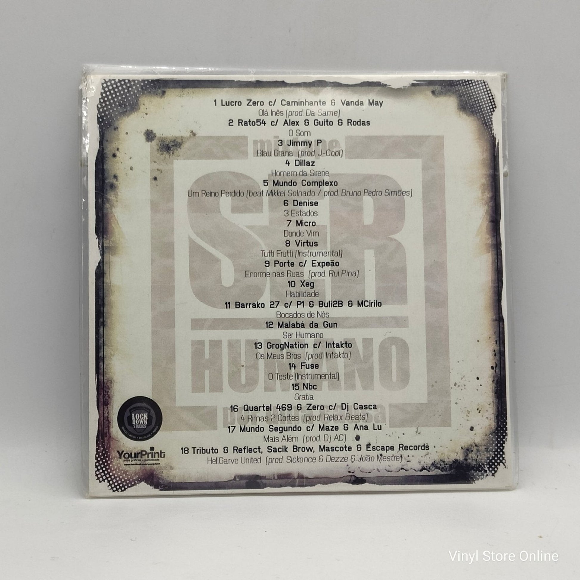 Various ‎– Ser Humano Por Uma Causa Vol.1 - Vinyl Store Online