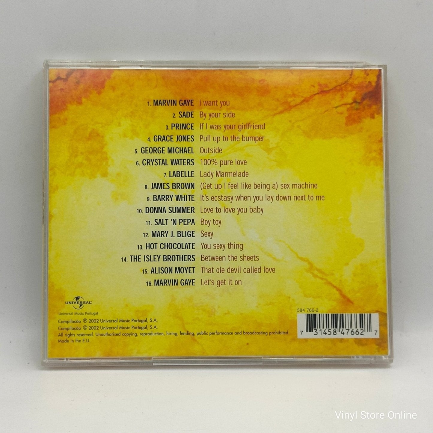 Various ‎– Sexy Songs - As Mais Sensuais - Vinyl Store Online