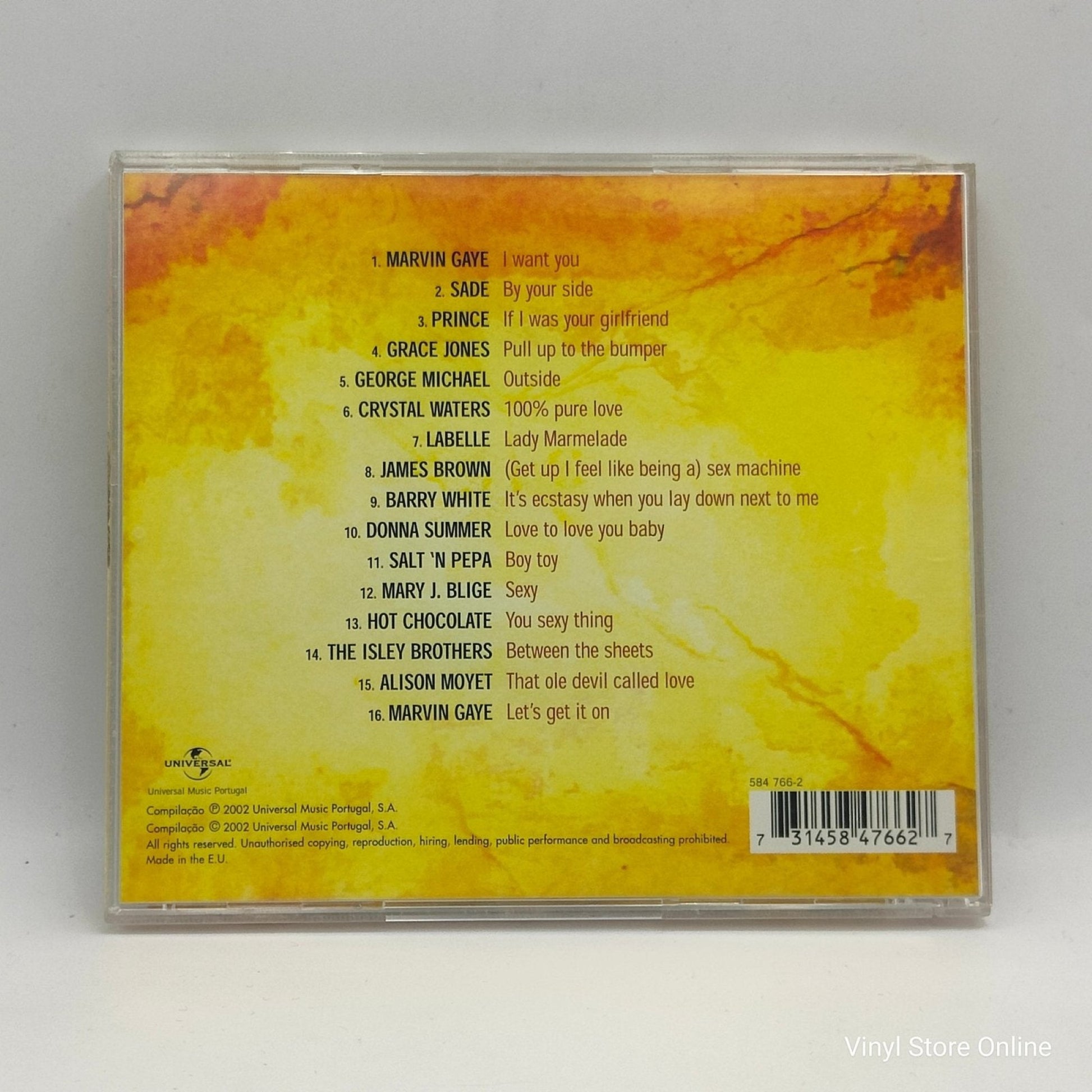 Various ‎– Sexy Songs - As Mais Sensuais - Vinyl Store Online