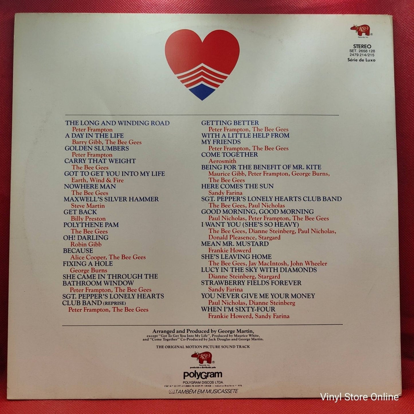 Various ‎– Sgt. Pepper's Lonely Hearts Club Band (OST) - Vinyl Store Online