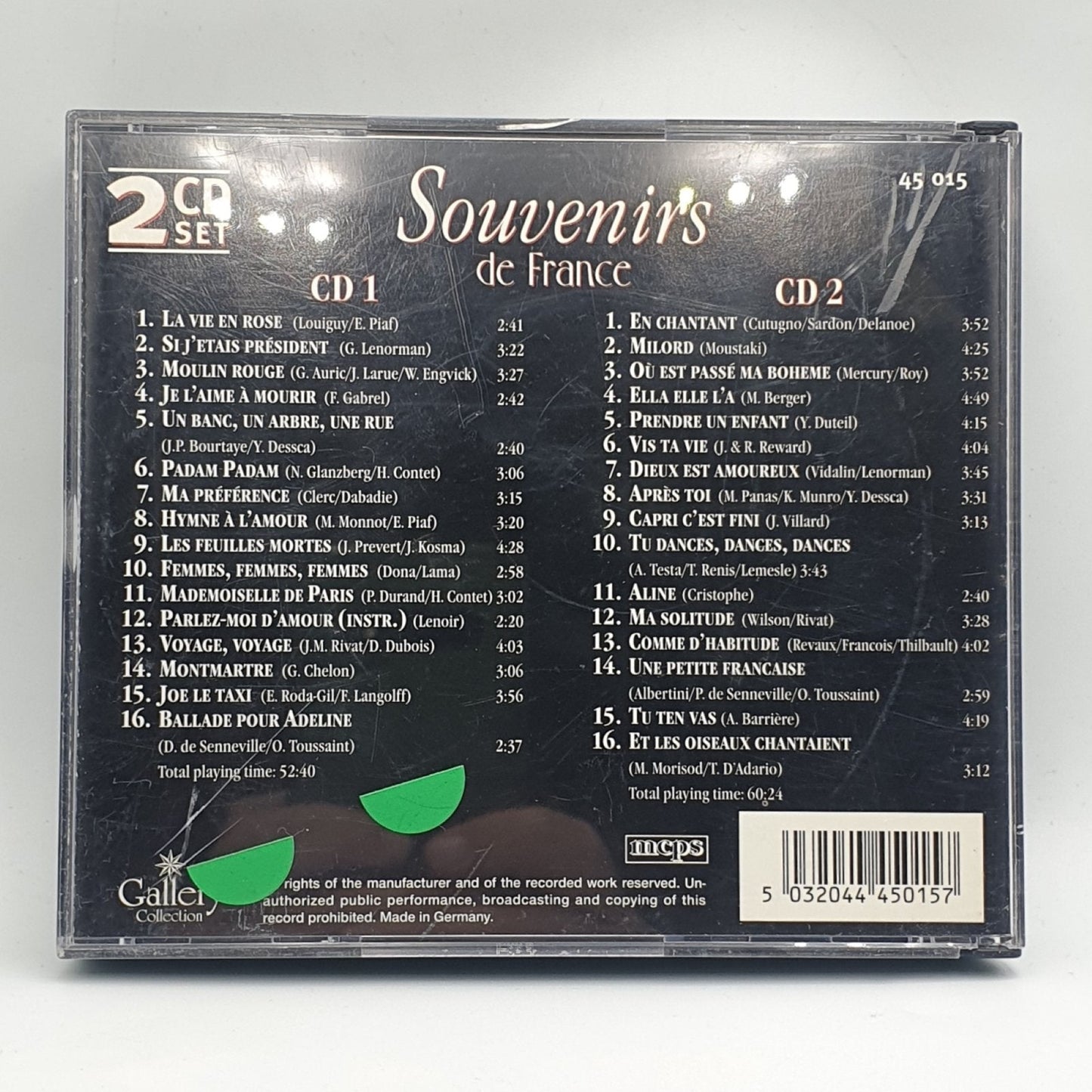 Various ‎– Souvenirs De France - Vinyl Store Online