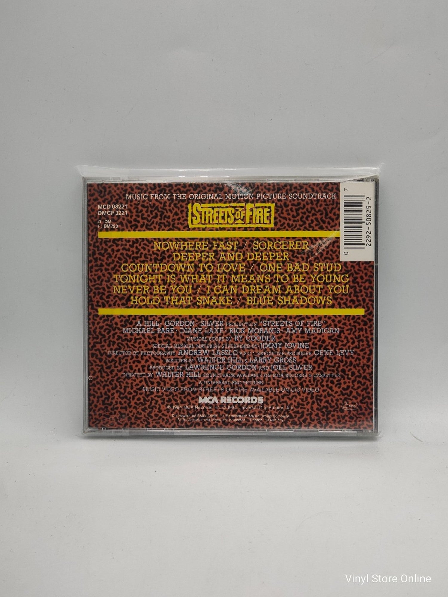 Various ‎– Streets Of Fire - A Rock Fantasy (Music From The Original Motion Picture Soundtrack) - Vinyl Store Online
