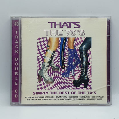 Various ‎– That's The 70's (Simply The Best Of The 70's) - Vinyl Store Online