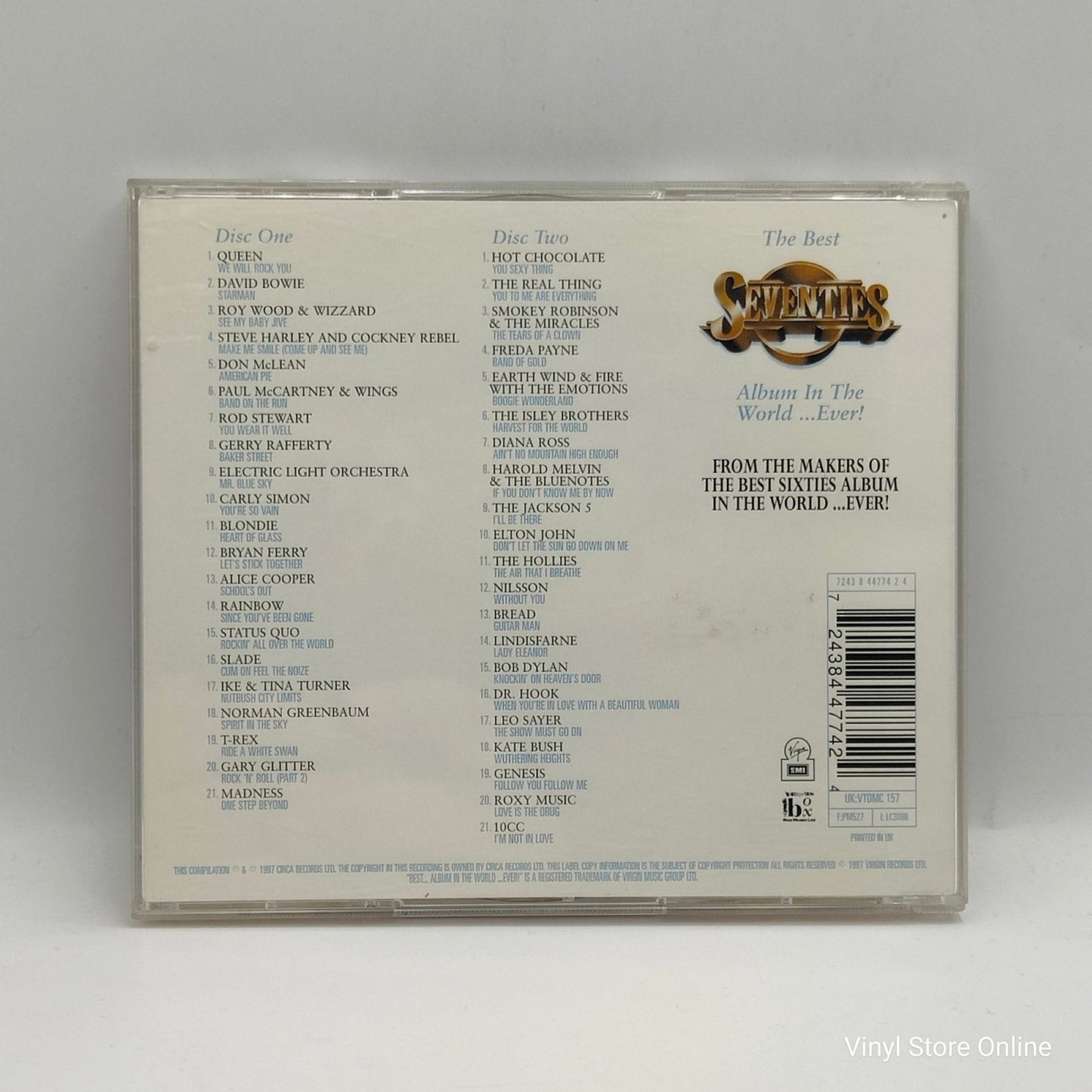 Various ‎– The Best Seventies Album In The World...Ever! - Vinyl Store Online