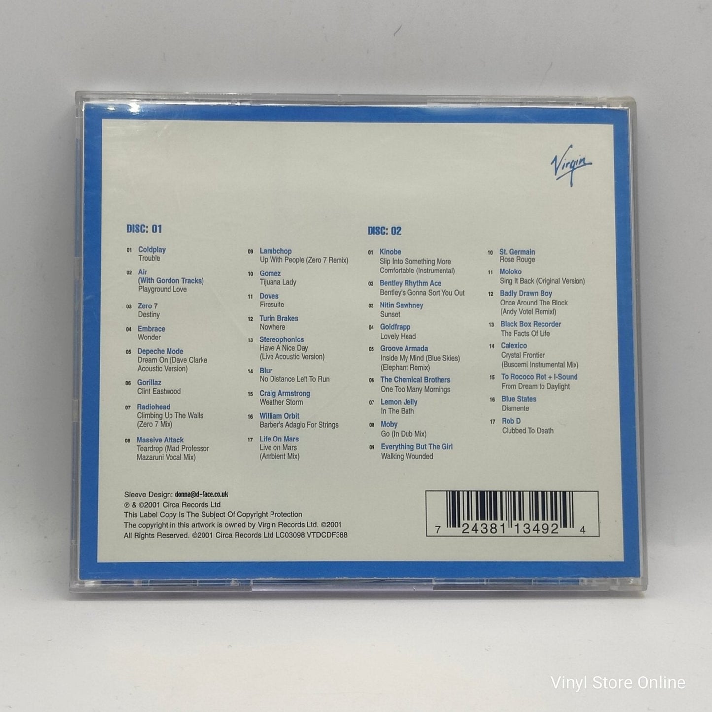 Various ‎– The Chillout - Vinyl Store Online