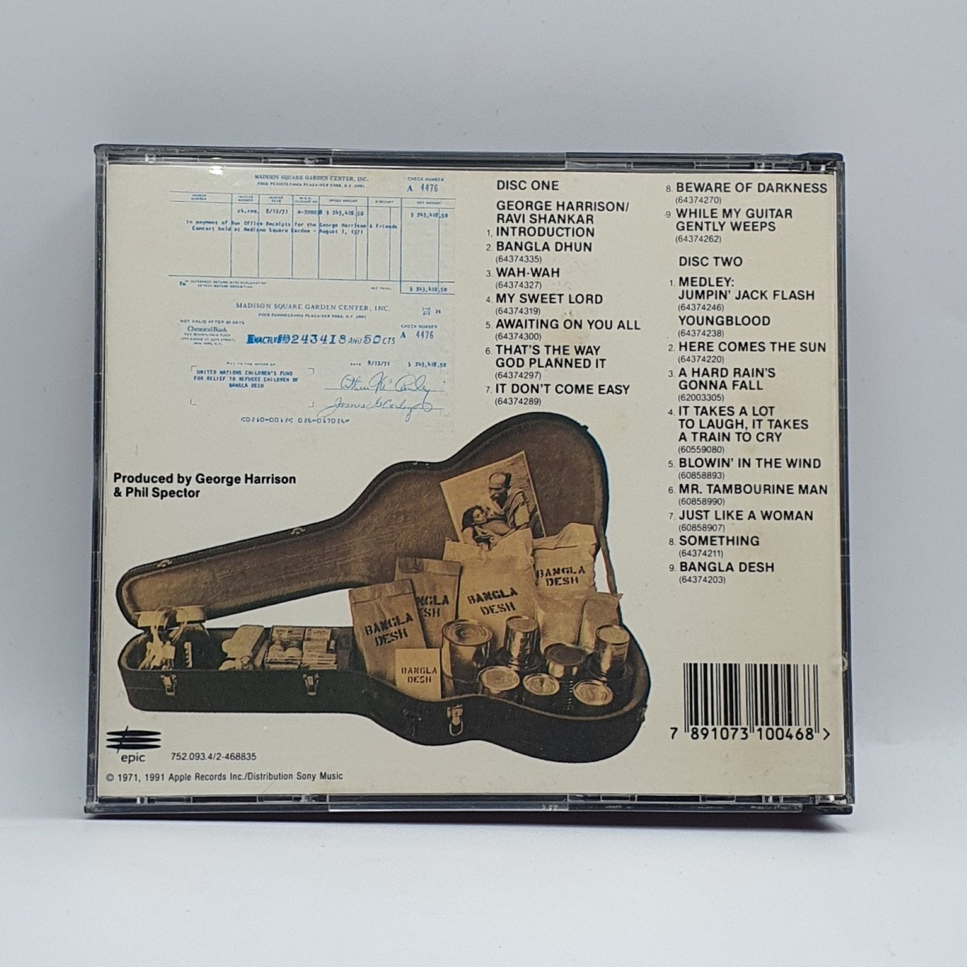 Various ‎– The Concert For Bangladesh - Vinyl Store Online