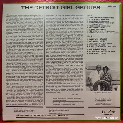 Various ‎– The Detroit Girl Groups - Vinyl Store Online