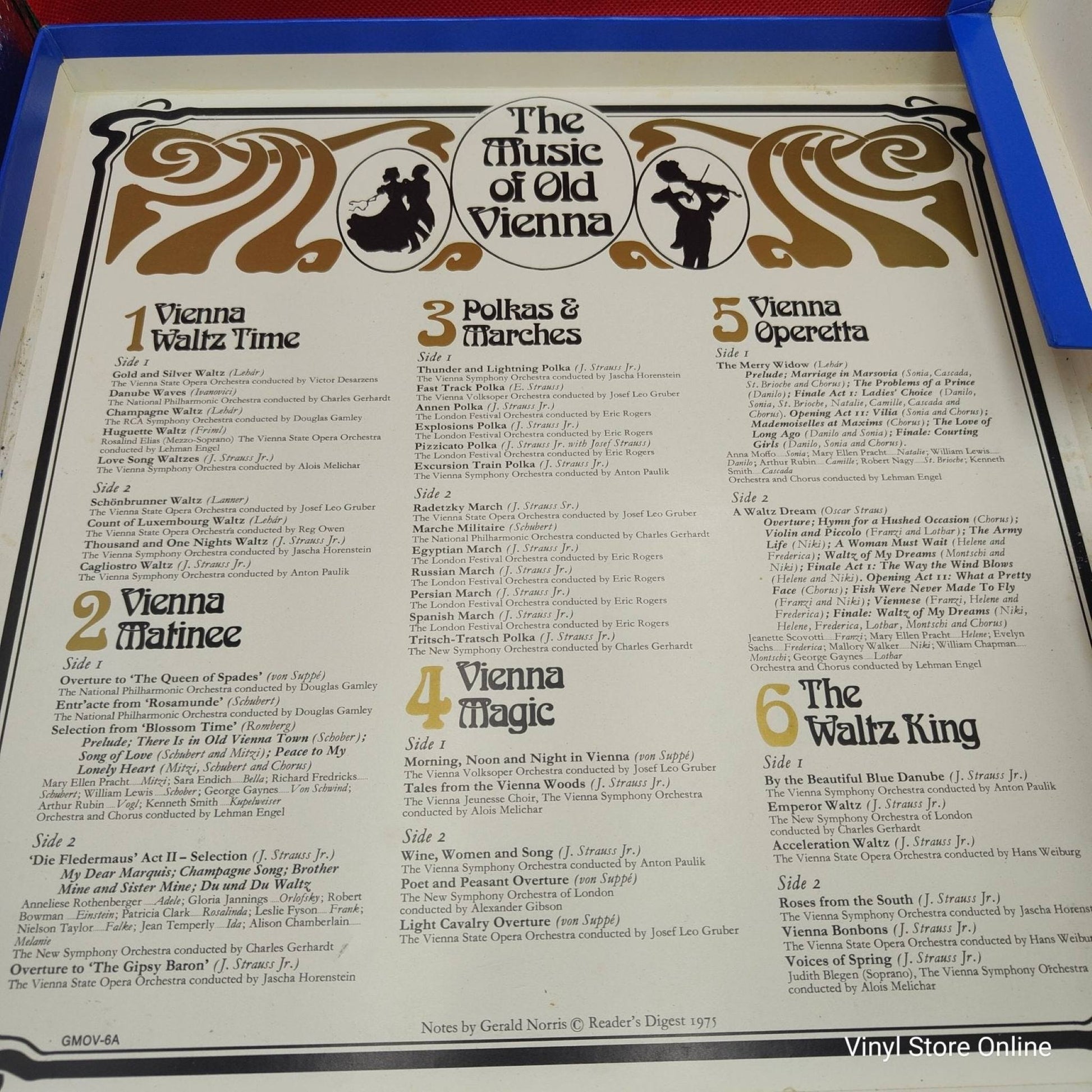 Various ‎– The Music Of Old Vienna - Vinyl Store Online