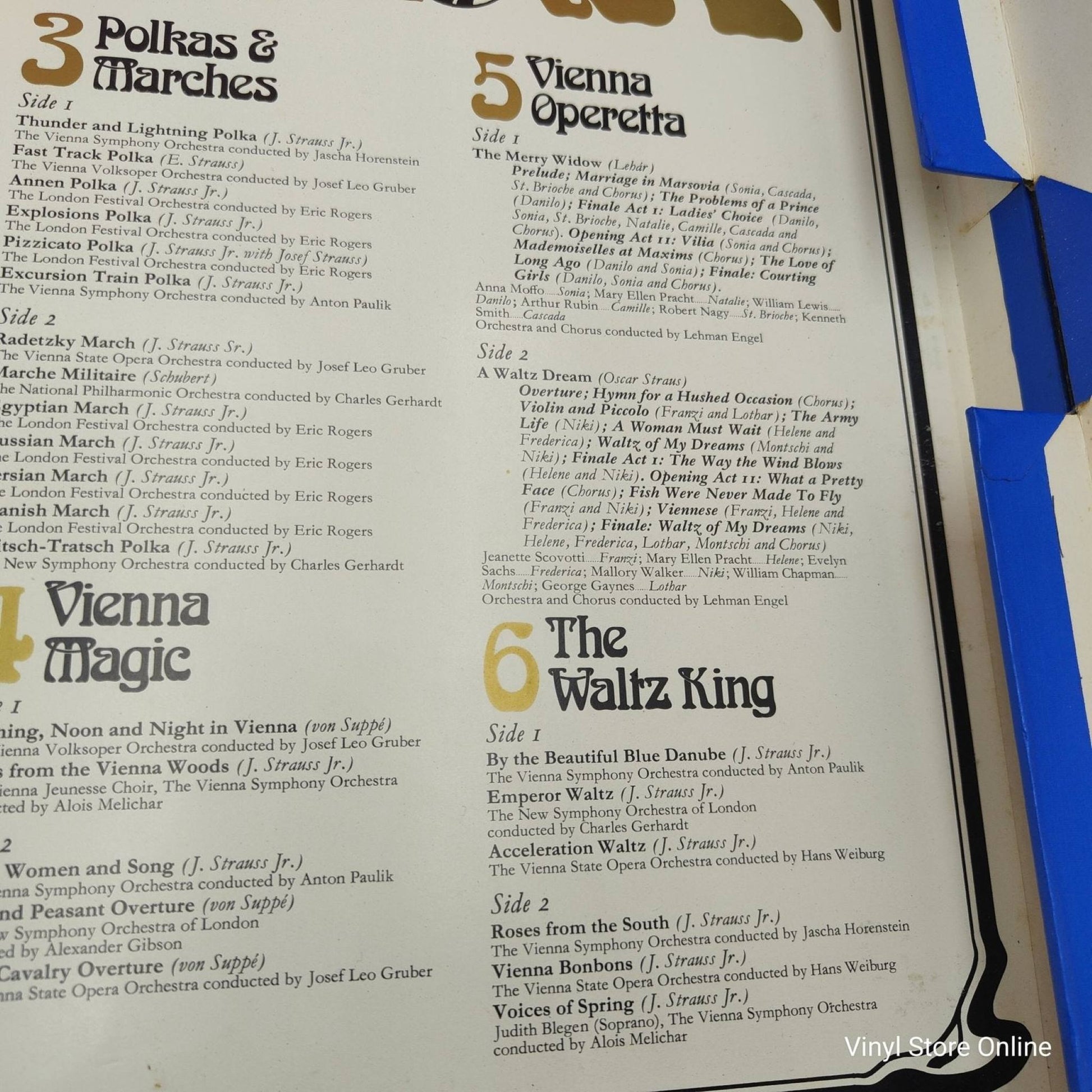 Various ‎– The Music Of Old Vienna - Vinyl Store Online
