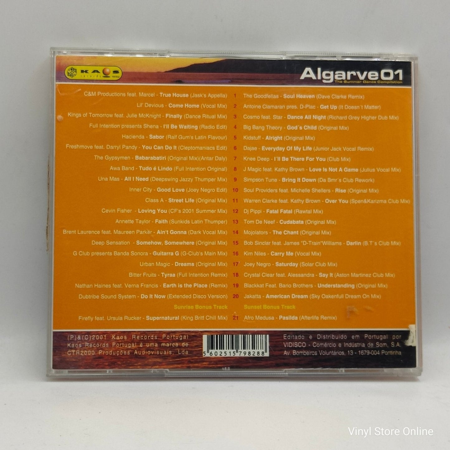 Various ‎– The Summer Dance Compilation Algarve 01 - Vinyl Store Online