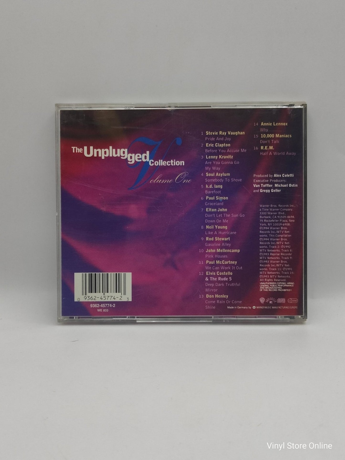 Various ‎– The Unplugged Collection: Volume One - Vinyl Store Online