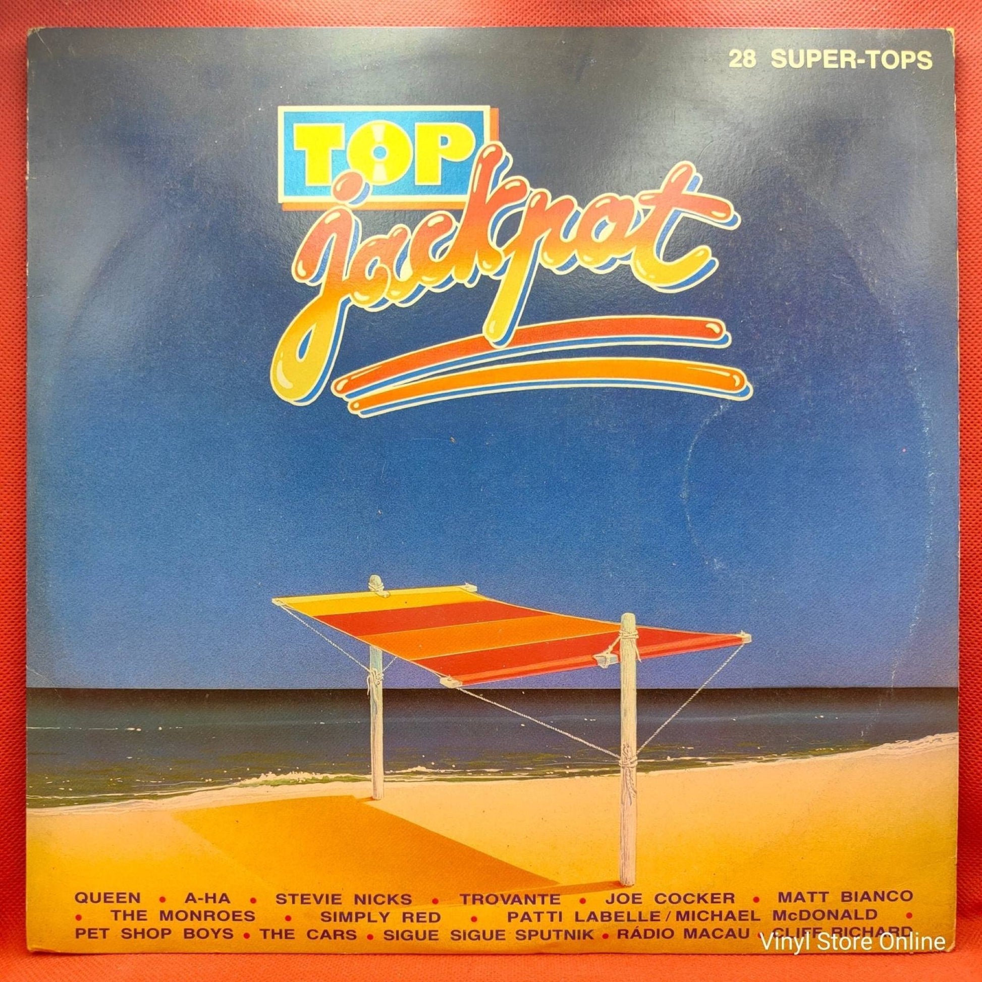 Various ‎– Top Jackpot - 28 Super - Tops - Vinyl Store Online
